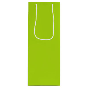 Bolsa Para Vino Color Verde Lima Sólido
