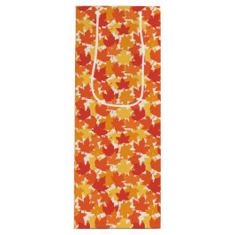 Bolsa Para Vino Colores de caída de hojas de otoño