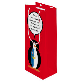 Bolsa Para Vino Conversación azorense con la señora Penguin person