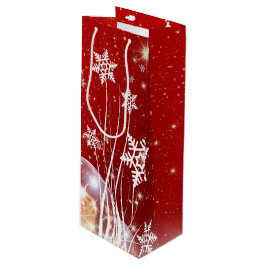 Bolsa Para Vino Copos de nieve