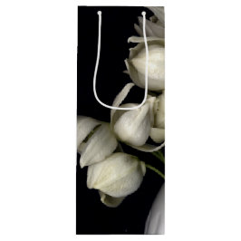 Bolsa Para Vino "Corazón blanco en negro"