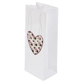 Bolsa Para Vino Corazón de Trufa