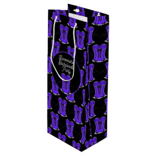 Bolsa Para Vino Corsé Morado Coqueto