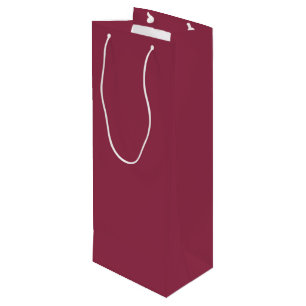 Bolsa Para Vino Cosecha Color Sólido Rojo Rosa 2022 Color Trend H