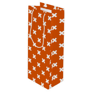 Bolsa Para Vino Costillas blancas en el naranja quemado