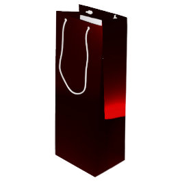 Bolsa Para Vino Cranberry Y Luces Negras