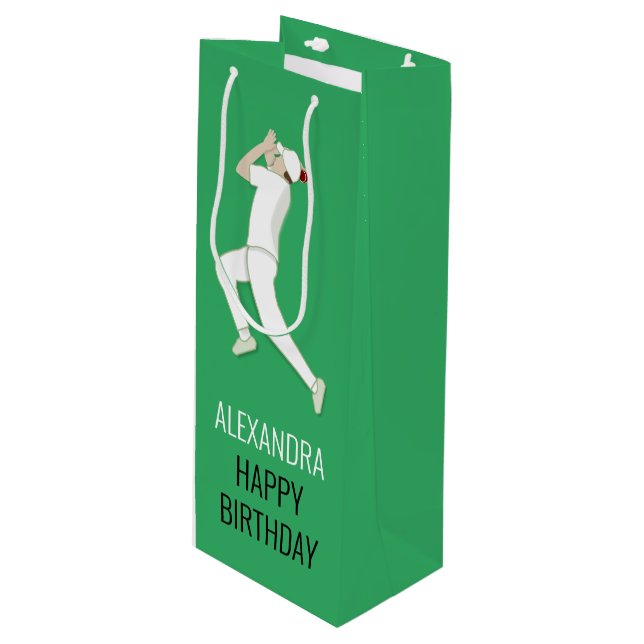 Bolsa Para Vino Críquet (Angulo Anverso)