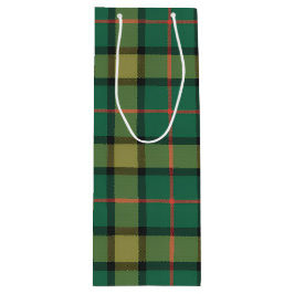 Bolsa Para Vino Cuadros de acebo