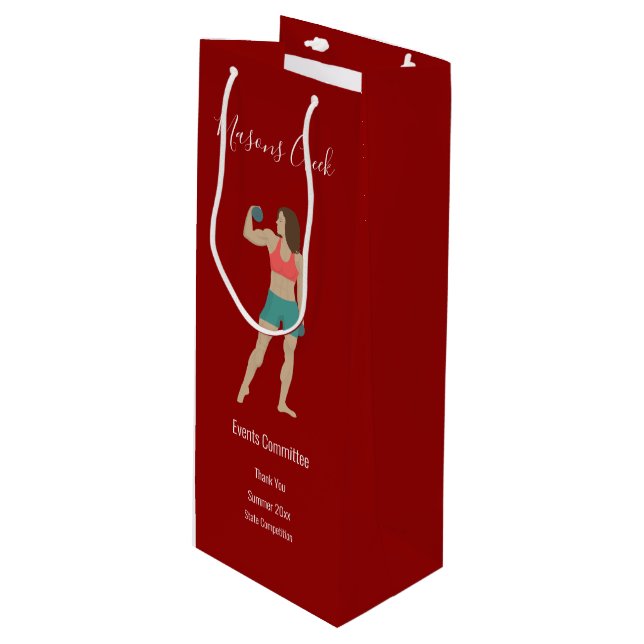 Bolsa Para Vino Culturismo (Angulo Anverso)