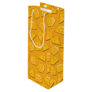 Bolsa Para Vino Cute Cheese Wedge Kids Primer Fiesta de cumpleaños