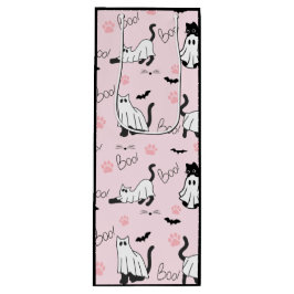 Bolsa Para Vino Cute Ghost Cats Halloween