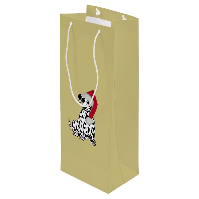 Bolsa Para Vino Dalmatian Gold (Angulo reverso)