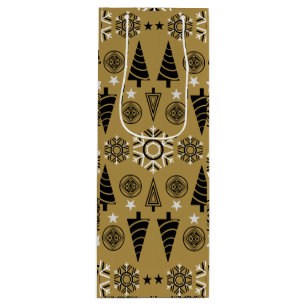 Bolsa Para Vino Decoración Art Nouveau Navidad