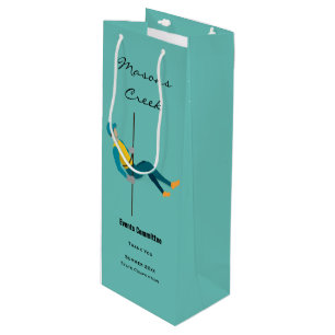 Bolsa Para Vino Descenso con cuerda