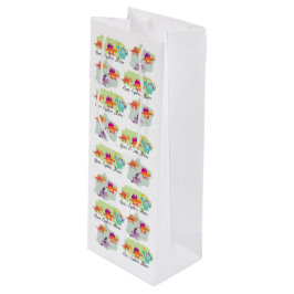 Bolsa Para Vino Dinosaurio