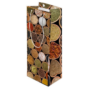 Bolsa Para Vino Diversas especias e ingredientes alimentarios
