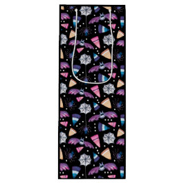 Bolsa Para Vino Dulces murciélagos de Halloween, arañas y maíz dul