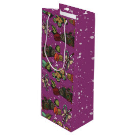 Bolsa Para Vino Dulces Navideños - Ciruela Azucarada (Color)