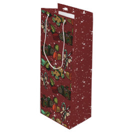 Bolsa Para Vino Dulces Navideños- Menta (Color)