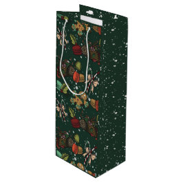Bolsa Para Vino Dulces Navideños- Pino (Color)