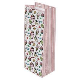 Bolsa Para Vino Dulces Retro - Blanco