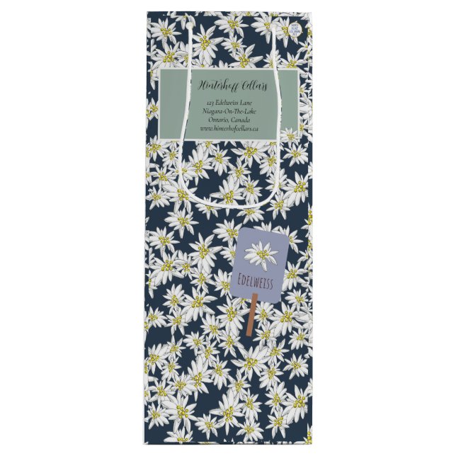 Bolsa Para Vino Edelweiss Elegant Vineyard Boutique (Anverso)