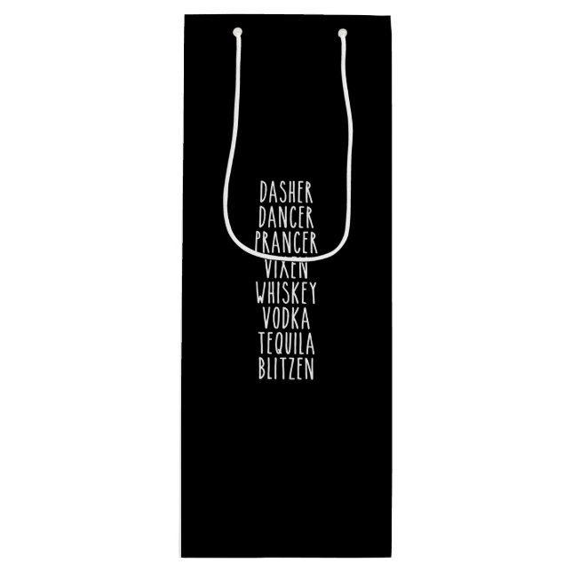 Bolsa Para Vino El bailarín del lavaparabrisas Vixen Whiskey Vodka (Anverso)
