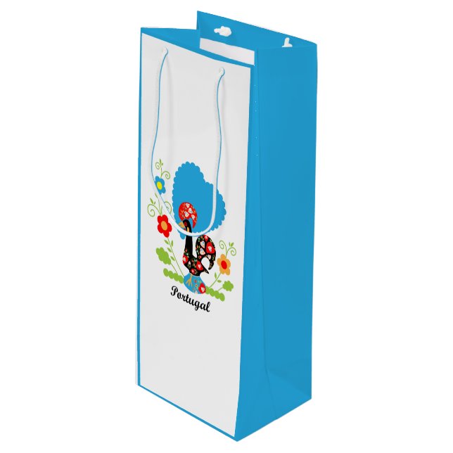 Bolsa Para Vino El gallo portugués (Angulo Anverso)
