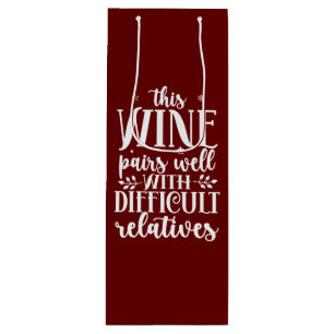 Bolsa Para Vino El vino combina bien