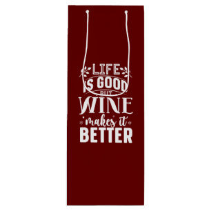 Bolsa Para Vino El vino lo hace mejor