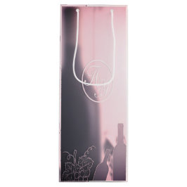 Bolsa Para Vino Elegant Frosted Wine Gift Bag