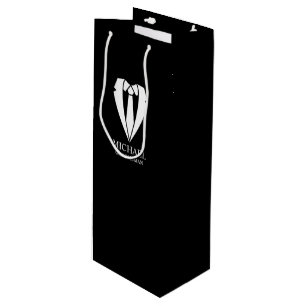 Bolsa Para Vino Empleos Bodas negros y armadores personalizados