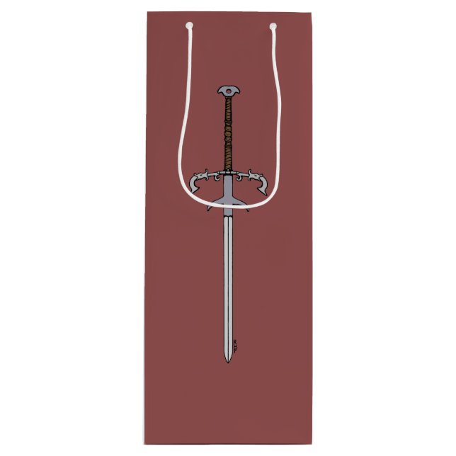 Bolsa Para Vino Espada procesal/cojinete del siglo XVI (Anverso)