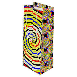 Bolsa Para Vino Espirales amarillas [vino] de Kenneth Yoncich