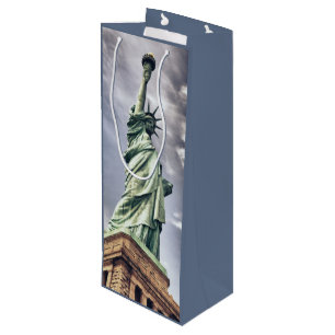 Bolsa Para Vino Estatua del bolso del regalo del vino de la