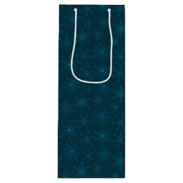 Bolsa Para Vino Estrella de David Snowflakes