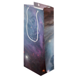 Bolsa Para Vino Estrellas del cielo violeta orgánico orion nebula