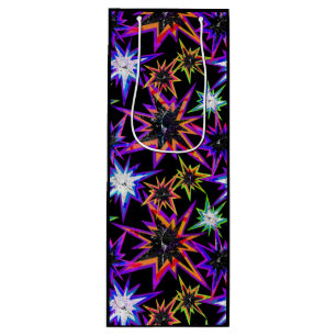 Bolsa Para Vino Estrellas en negro.
