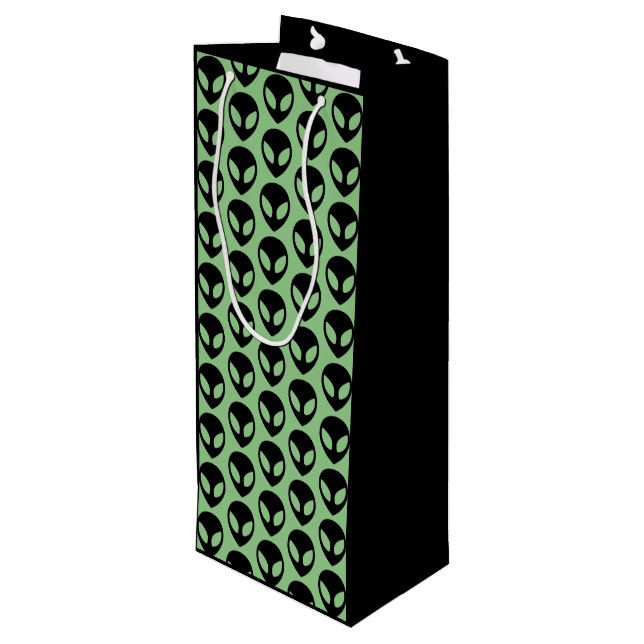 Bolsa Para Vino Extraterrestres espaciales (Angulo reverso)