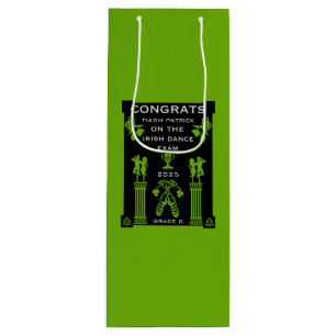Bolsa Para Vino Felicitaciones por baile irlandés