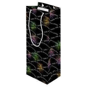 Bolsa Para Vino Feliz 10º Aniversario de Fuegos Artificiales