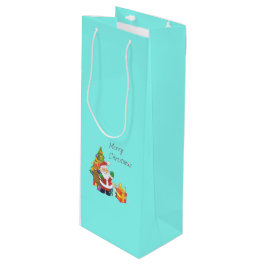 Bolsa Para Vino Feliz Navidad