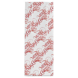 Bolsa Para Vino Feliz Navidad