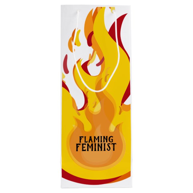 Bolsa Para Vino Feminismo flamantemente feminista RBG Feminismo Gi (Reverso)