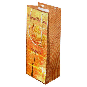 Bolsa Para Vino Fiesta Cumpleaños Vino - Sagitario