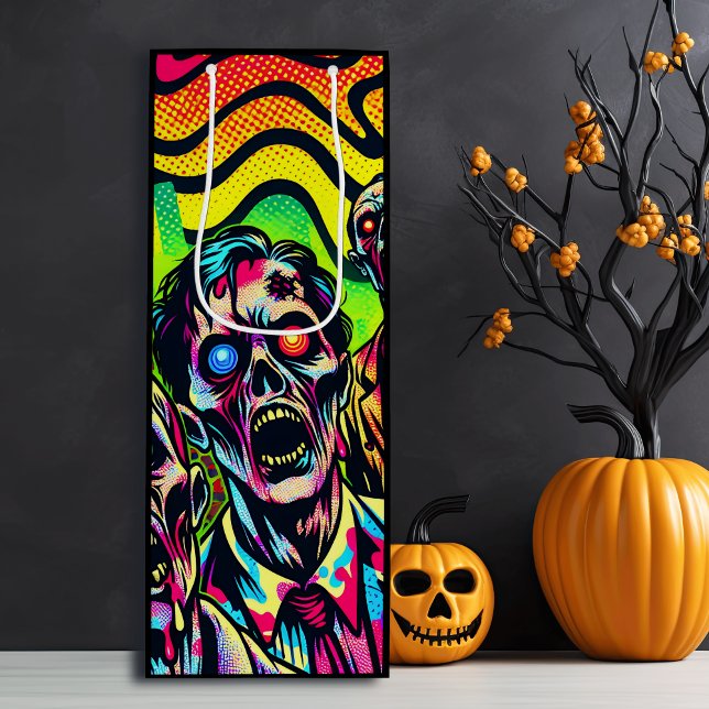 Bolsa Para Vino Fiesta de Halloween para los sicodélicos zombis (Subido por el creador)