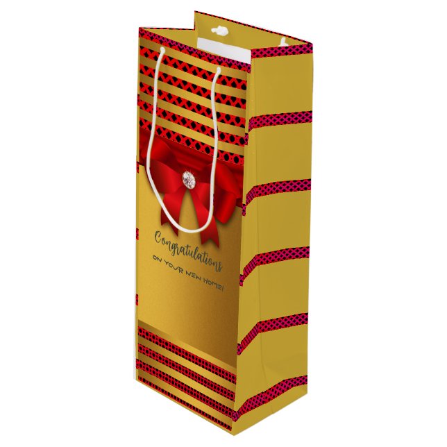 Bolsa Para Vino Fiesta de inauguración y más- (Angulo Anverso)