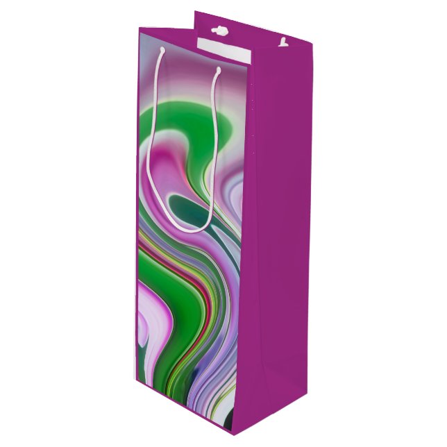 Bolsa Para Vino Fiesta de jardín (Angulo Anverso)