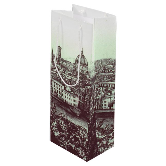 Bolsa Para Vino Firenze (Angulo Anverso)