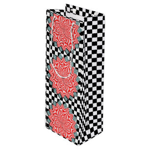 Bolsa Para Vino Flor digital [vino] por Kenneth Yoncich